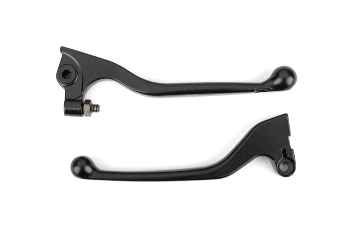 STR-590.91/BK Set leva freno (AJP) e frizione Rieju / Sherco Nero, COD: STR-590.91/BK