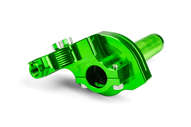 MF45.00016/GR Comando gas rapido MotoForce Racing CNC alluminio Verde