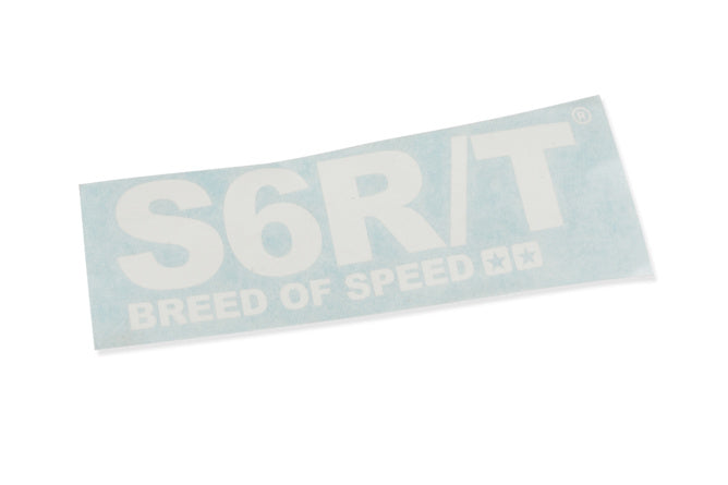S6-0538/WH Adesivo Stage6 R/T 140x48mm tracciato Bianco - Billaricambi SRLS