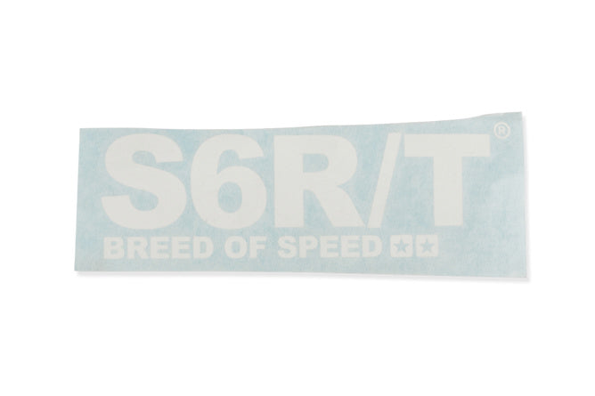 S6-0538/WH Stage6 R/T Sticker 140x48mm White Track
