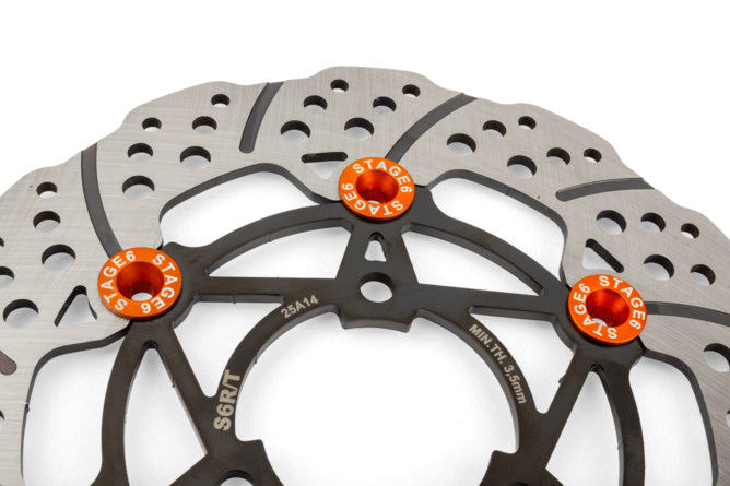 S6-1219902 Disco freno flottante 220 mm - 3 fori Stage6 R/T Pit Bike - Billaricambi SRLS