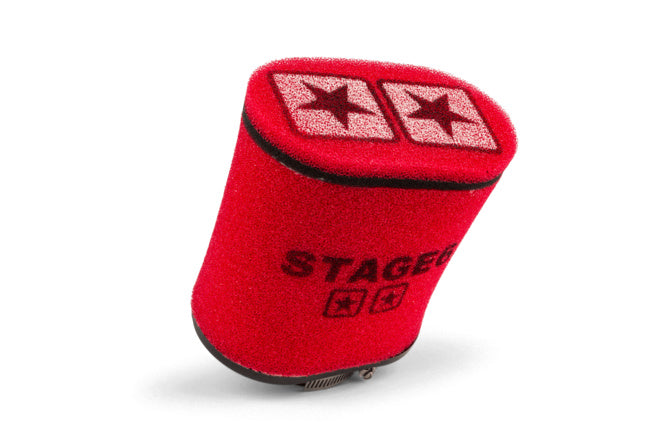 S6-35022/RE Filtro aria Stage6 Racing ovale d.70mm rosso