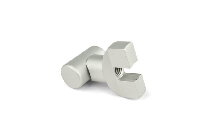 STR-559.01/AL Set regolatore cavo freno M6 alluminio argenteo - Billaricambi SRLS