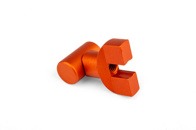 STR-559.01/OR Set regolatore cavo freno M6 alluminio Arancio - Billaricambi SRLS