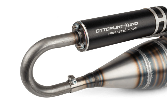OPU022 Scarico Ottopuntouno 8.1 R-18 100cc carter Fireblade / Malossi RC-One - Billaricambi SRLS