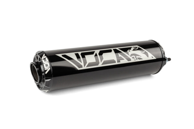 VCR-RD30400/BKBK Silenziatore Voca Alu CNC nero / nero