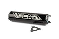 VCR-RD30400/BKBK Silenziatore Voca Alu CNC nero / nero - Billaricambi SRLS