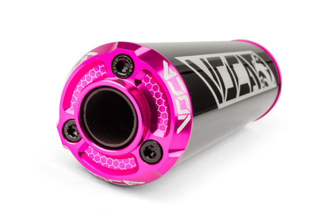 VCR-RD30400/BKPI Silenziatore Voca Alu CNC nero / rosa