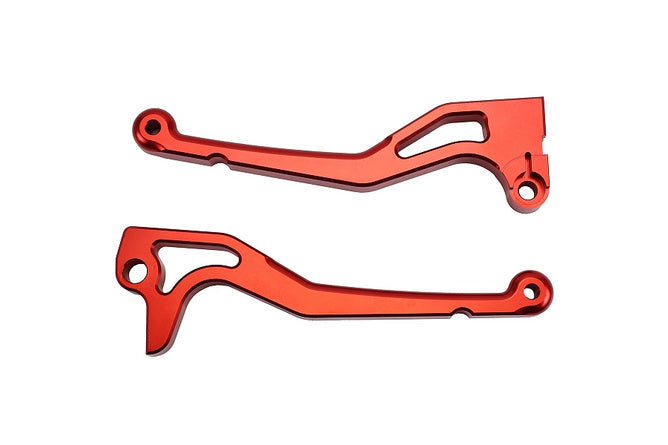 A332177D Leve freno Yamaha BWs dopo 2004 alluminio CNC rosso