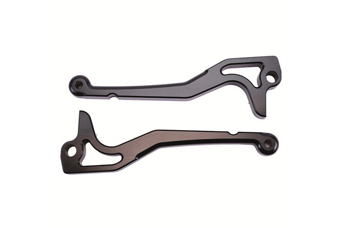 A332177F Yamaha Aerox Brake Levers CNC Aluminum Black