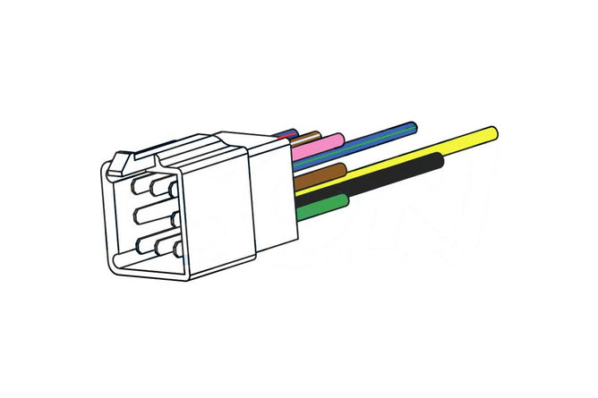 DOM0035AA.2B.04-05 Interruttore sinistro Domino tipo 2B - 9 fili MBK Booster dopo il 2004