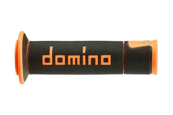 DOMA45041C4540B7-0 Manopole Domino A450 On-Road Racing nero / arancione (aperte) - Billaricambi SRLS