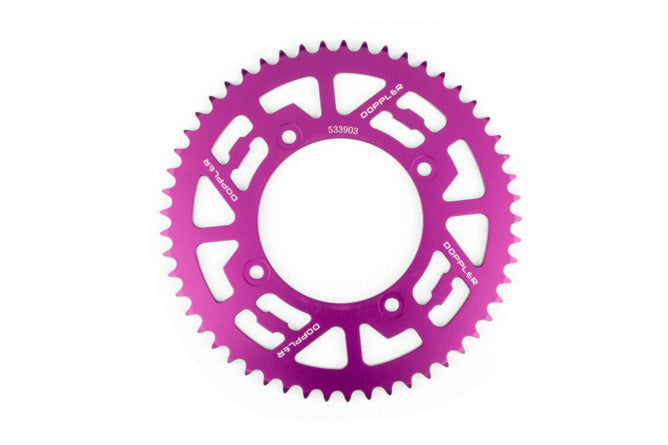 CGN533903 Corona 53 denti - 420 Doppler alluminio CNC viola Beta RR 50