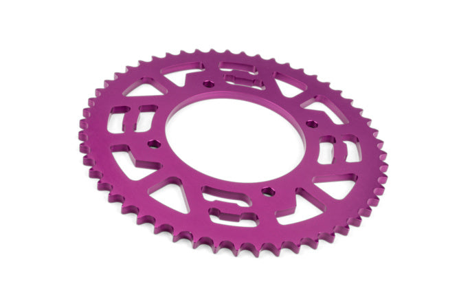 CGN533904 Corona 53 denti - 428 Doppler alluminio CNC viola Beta RR 50