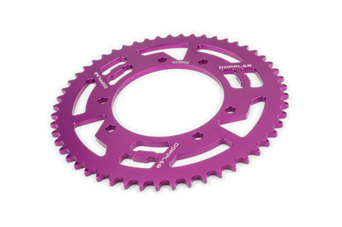 CGN533905 Corona 53 denti - 420 Doppler alluminio CNC viola Rieju MRT