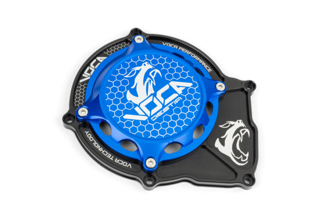 VCR-RD10188.COVER.2/BL Tappo coperchio accensione Voca Alu CNC Blu AM6 - Billaricambi SRLS
