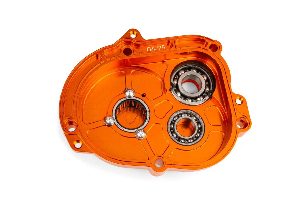 S6-2214002/PACK1 Carter ingranaggi Stage6 R/T MK2 Piaggio con viti titanio arancione