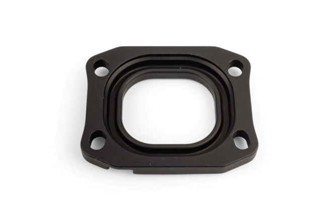 S6-3318831/BK Piastra collettore aspirazione Stage6 360° d.40mm AM6 / Derbi nero