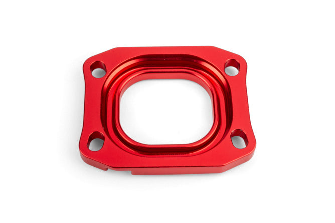 S6-3318836/RE Collettore aspirazione Stage6 360° AM6 / Derbi rosso per PWK 30 - 34mm