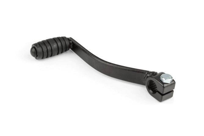 STR-028.17/BK Leva cambio non pieghevole Derbi acciaio nero