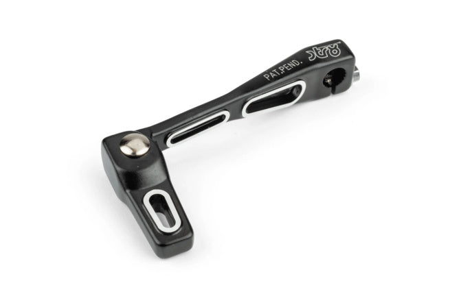 STR-028.56/BK Leva cambio STR8 Lighty Derbi nero - Billaricambi SRLS