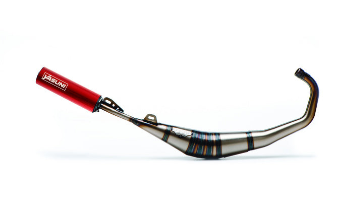 YAS808TE Scarico Yasuni R1 AM6 Rosso - Billaricambi SRLS