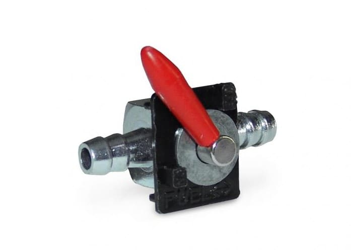 420314 rubinetto benzina in metallo sul tubo