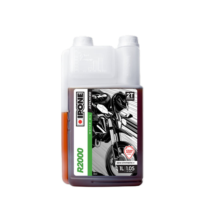 IP-801056 Olio 2T Ipone R2000 fragola 1L