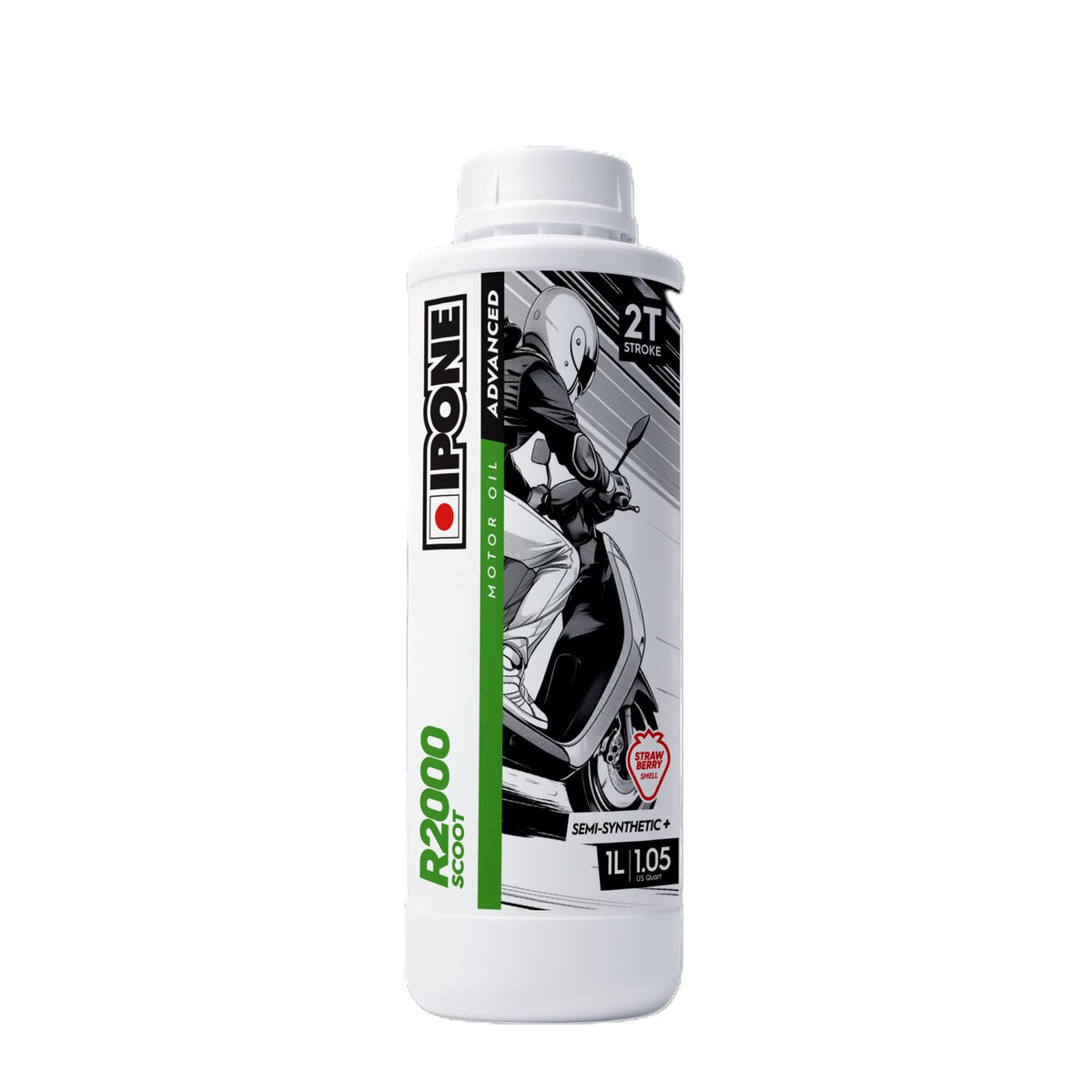 IP-801071 Olio 2T Ipone R2000 Scoot fragola 1L