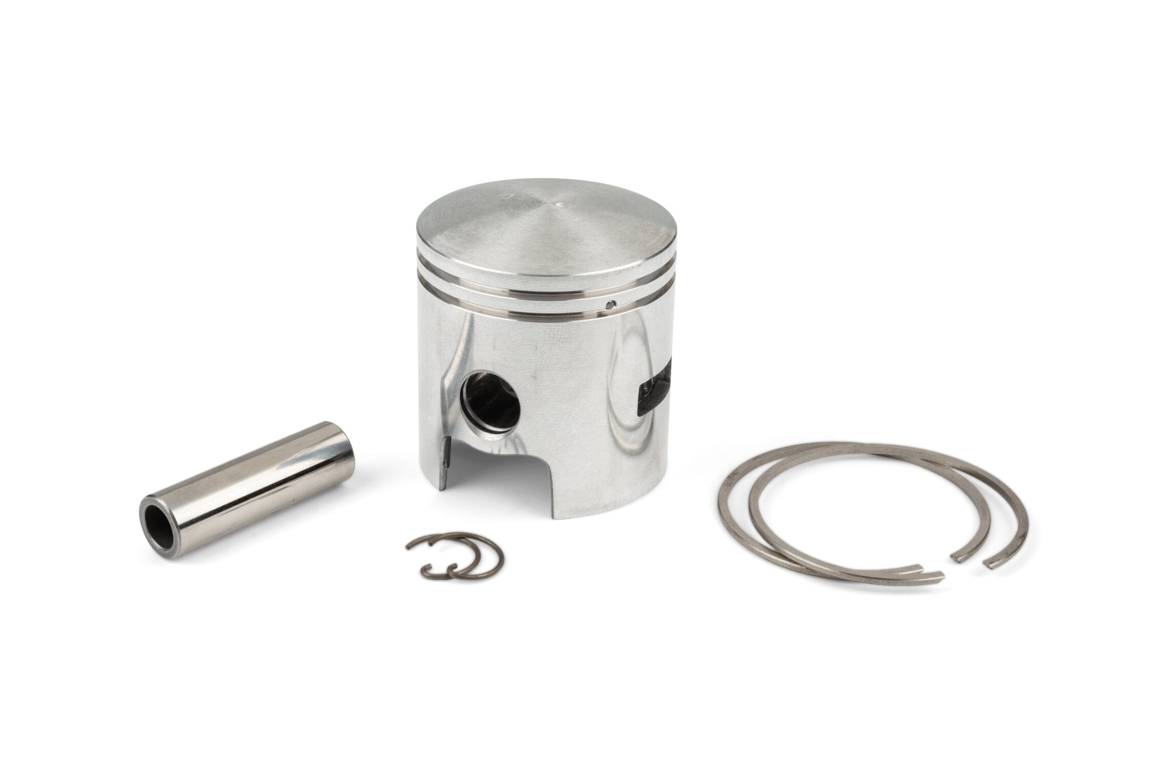 DR-PT58 Pistone maggiorato 47,40mm DR 75cc ghisa 3 travasi Vespa PK 50