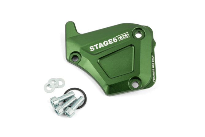 S6-SSP135/GR Coperchio pompa olio Derbi Stage6 Alu verde