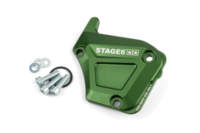 S6-SSP135/GR Coperchio pompa olio Derbi Stage6 Alu verde