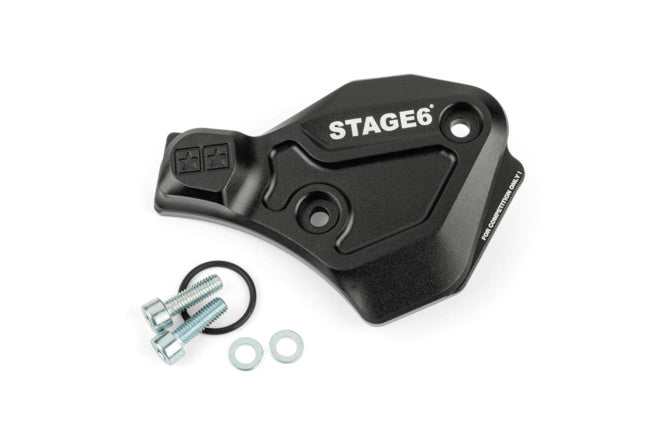 S6-SSP136/BK Coperchio pompa olio AM6 Stage6 Alu nero