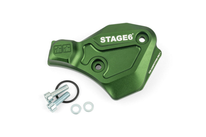 S6-SSP136/GR Coperchio pompa olio AM6 Stage6 Alu verde
