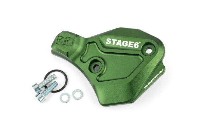 S6-SSP136/GR Coperchio pompa olio AM6 Stage6 Alu verde