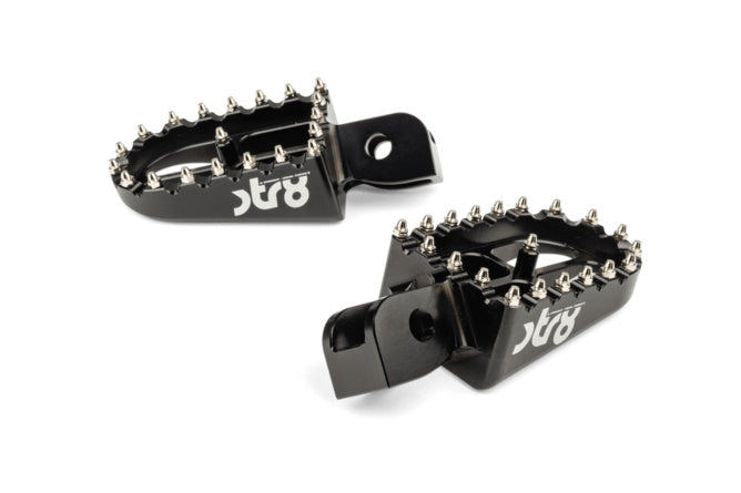 STR-220.24/BK Poggiapiedi STR8 MX Evo Beta RR 50 CNC Nero x2
