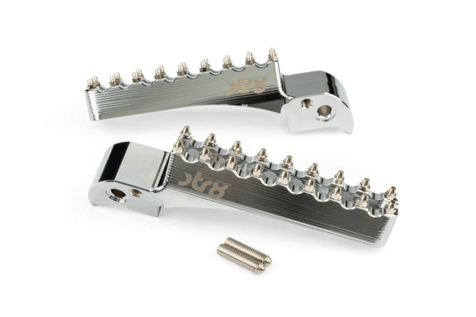 STR-220.25/SI Poggiapiedi Passagero STR8 MX Evo Beta RR 50 -2021 CNC Alluminio x2