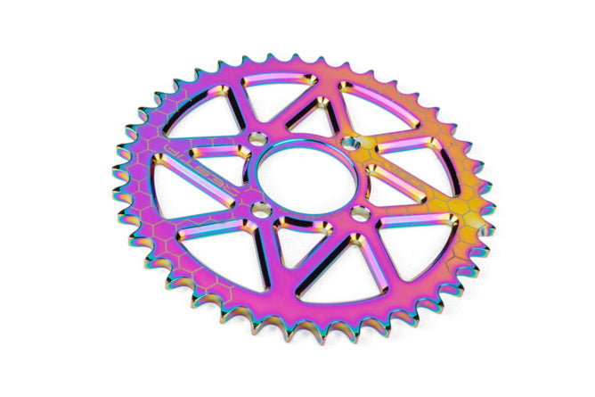 VCR-SD450.YDT.40/TI Chainring 40 teeth - 420 Voca Alu Neochrome Yamaha DT 50 LC Portugal