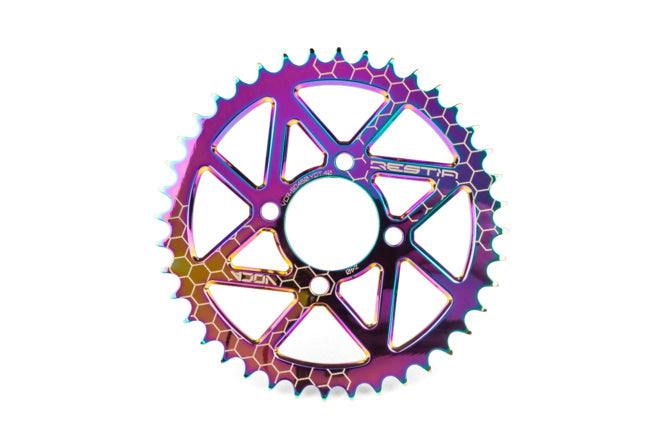 VCR-SD450.YDT.40/TI Chainring 40 teeth - 420 Voca Alu Neochrome Yamaha DT 50 LC Portugal