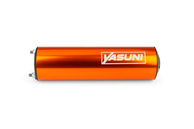 YAS-ESIL066GTRI Yasuni Moto 50 Silencer Orange (left)