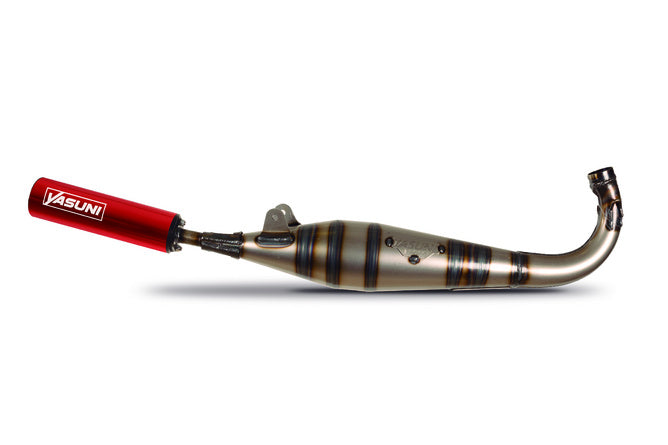 YAS1001-2TE Scarico Yasuni Peugeot 103 SP Rosso - Billaricambi SRLS