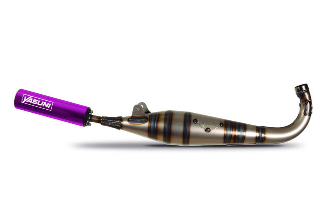 YAS1001-2TF Scarico Yasuni Peugeot 103 SP Viola - Billaricambi SRLS