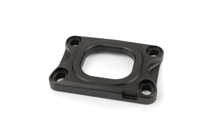 S6-3318830/BK Piastra collettore aspirazione Stage6 360° AM6 / Derbi nero - Billaricambi SRLS