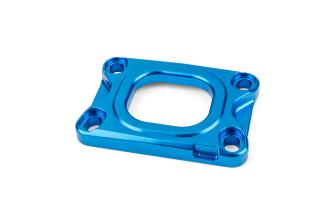 S6-3318830/BL Stage6 360° intake manifold plate AM6 / Derbi blue
