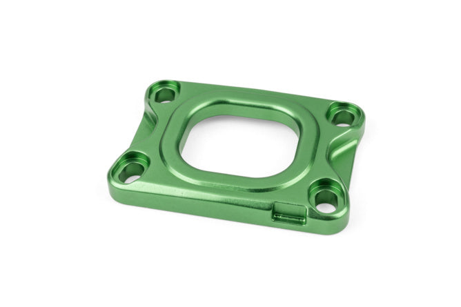 S6-3318830/GR Piastra collettore aspirazione Stage6 360° AM6 / Derbi verde