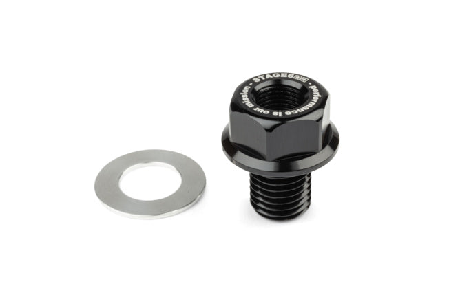 S6-4001 Adattore sensore temperatura Stage6 M12x1.5x15mm Piaggio / Derbi nero