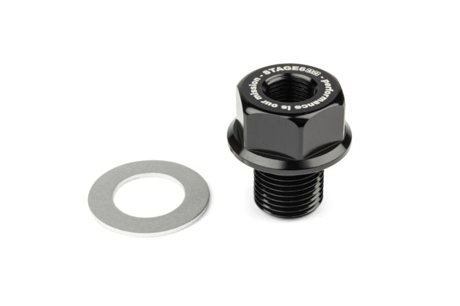 S6-4002 Adattore sensore temperatura Stage6 M14x1.25x15mm AM6 nero