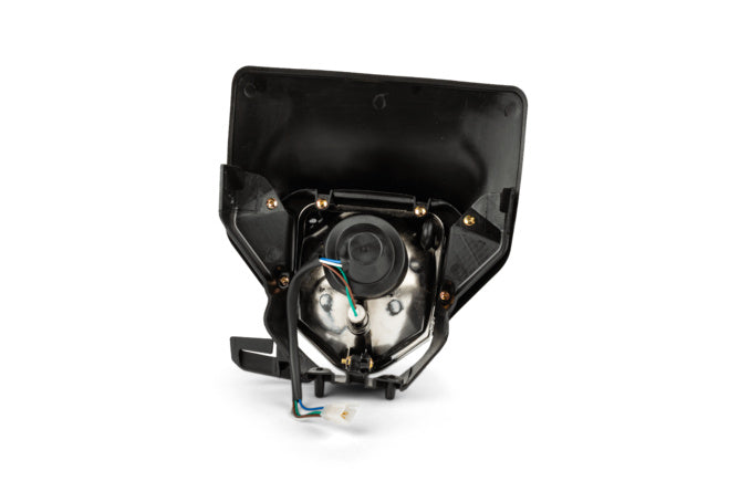 STR-599.26/BK Mascherina faro tipo Husqvarna nero