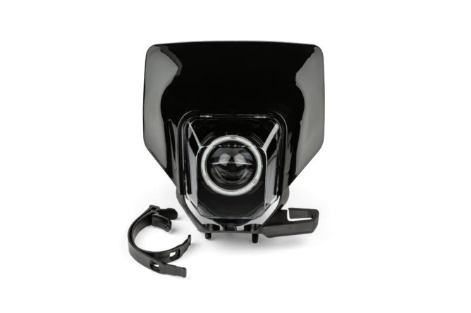 STR-599.27/BK Mascherina faro LED tipo Husqvarna nero