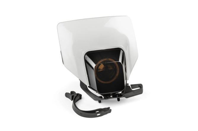 STR-599.30/WH Mascherina faro LED sfumato tipo Husqvarna bianco